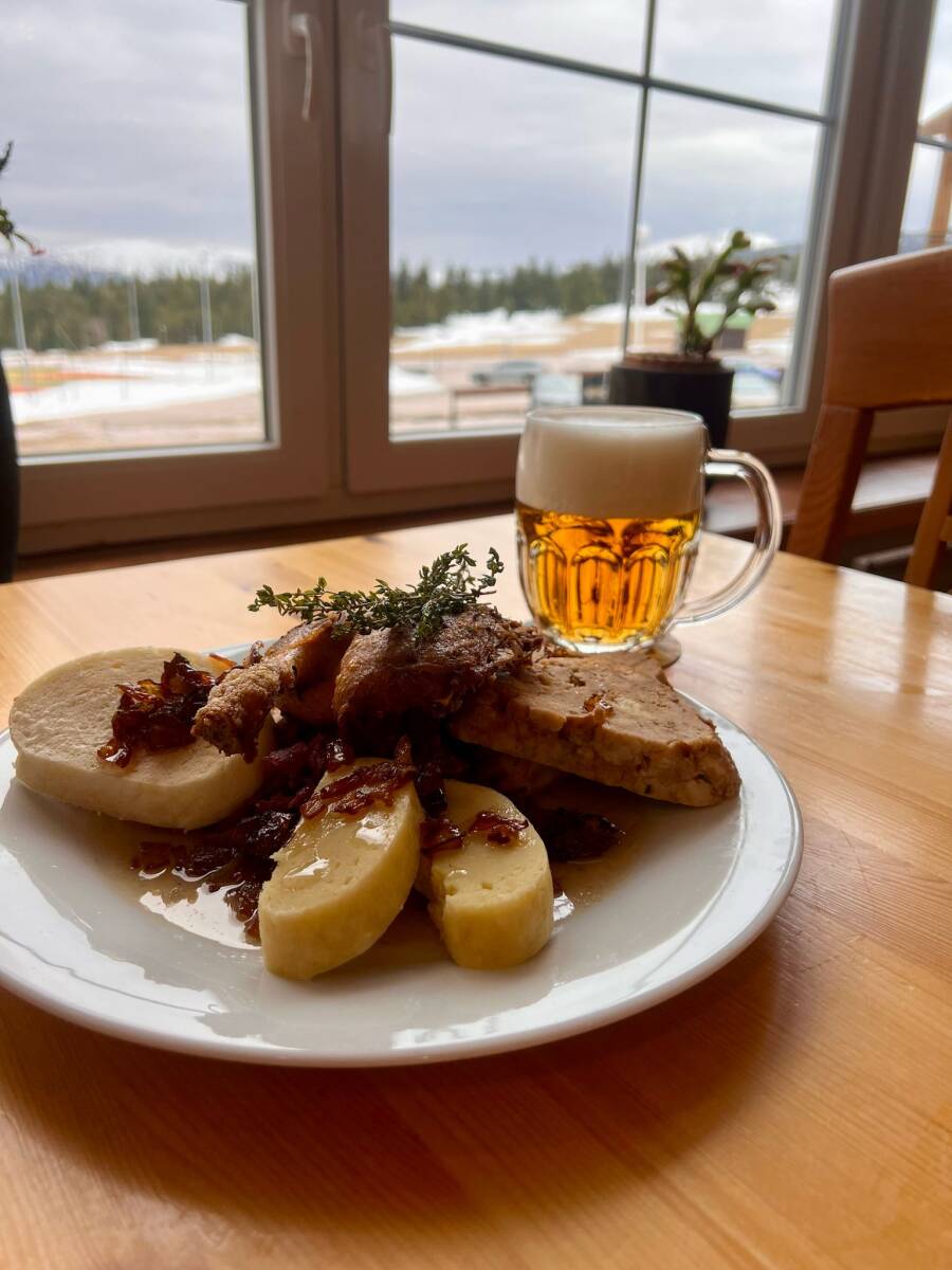 Zimní gastronomie v hotelu