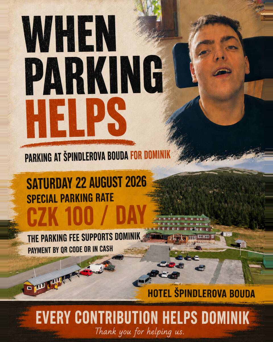 Discounted parking in support of Dominik – English version