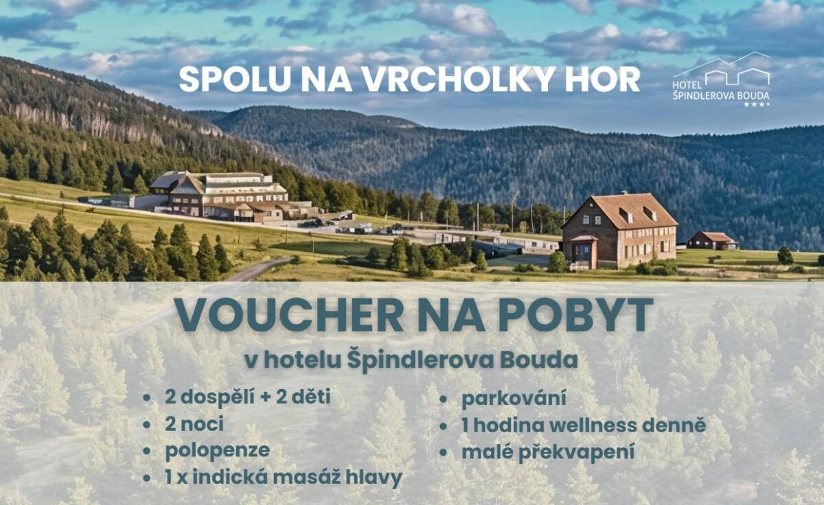 Pobytový dárkový poukaz Hotel Špindlerova Bouda v zimě