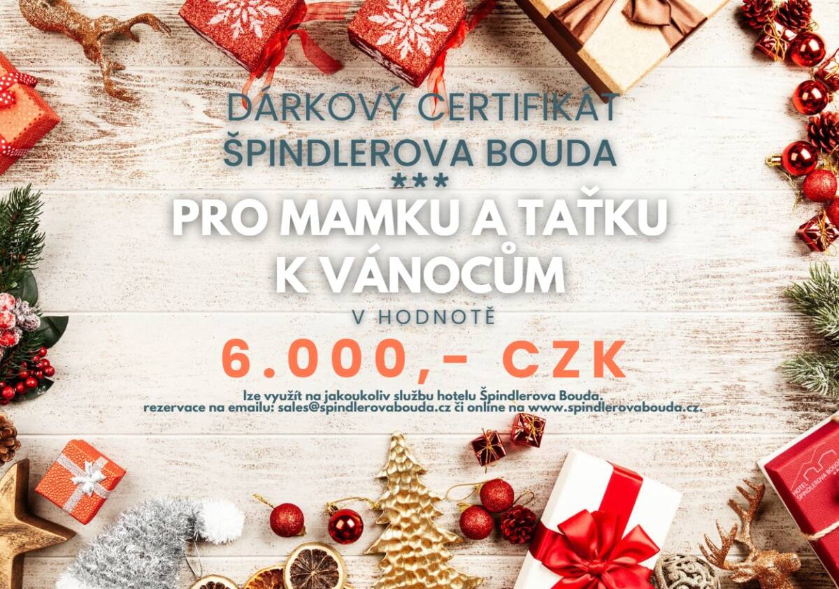 Dárkový poukaz FLEXI Hotel Špindlerova Bouda