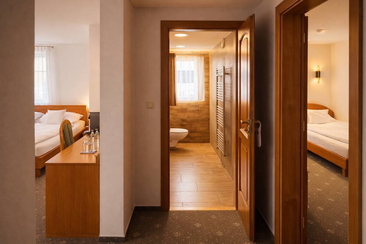 Pokoj Premium v Hotelu Špindlerova Bouda v Krkonoších