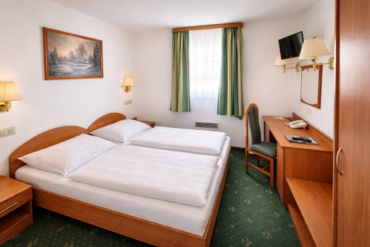 Vybavení pokoje Standard hotel Špindlerova Bouda