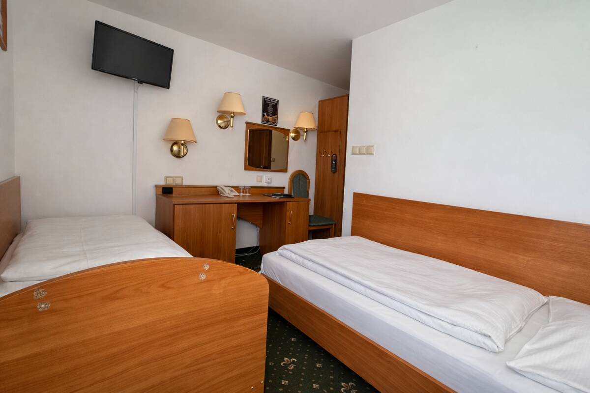 Koupelna pokoje Economy hotel Špindlerova Bouda