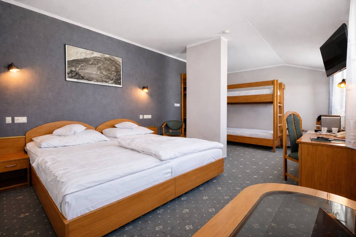 Pokoj Comfort s palandou - hlavní budova