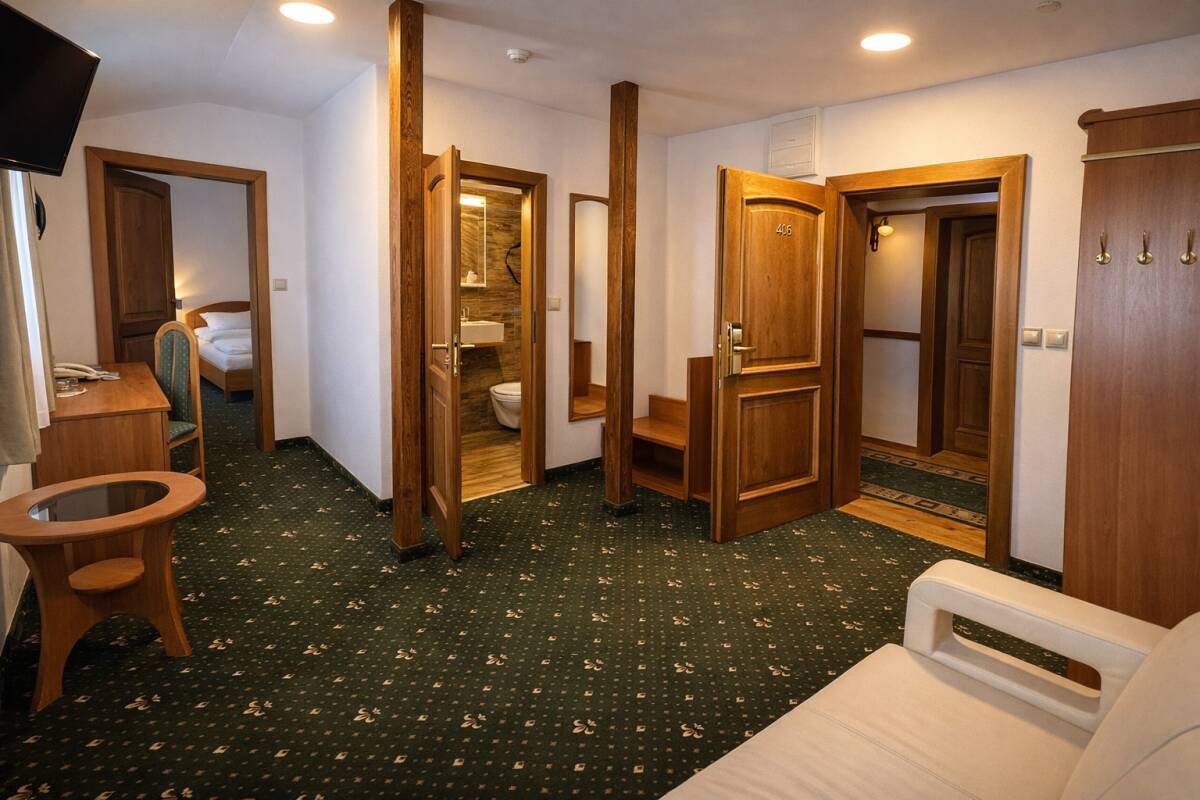 Apartmá Comfort v hotelu Špindlerova Bouda