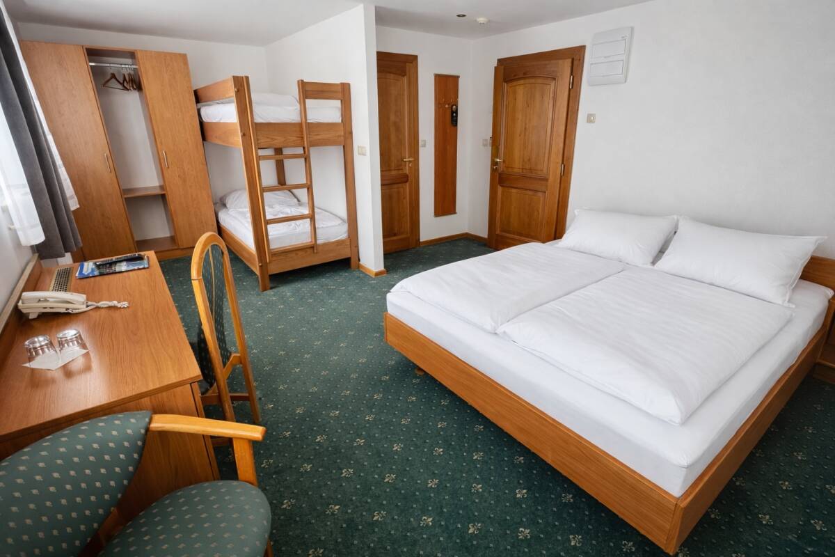 Pokoj Comfort s palandou